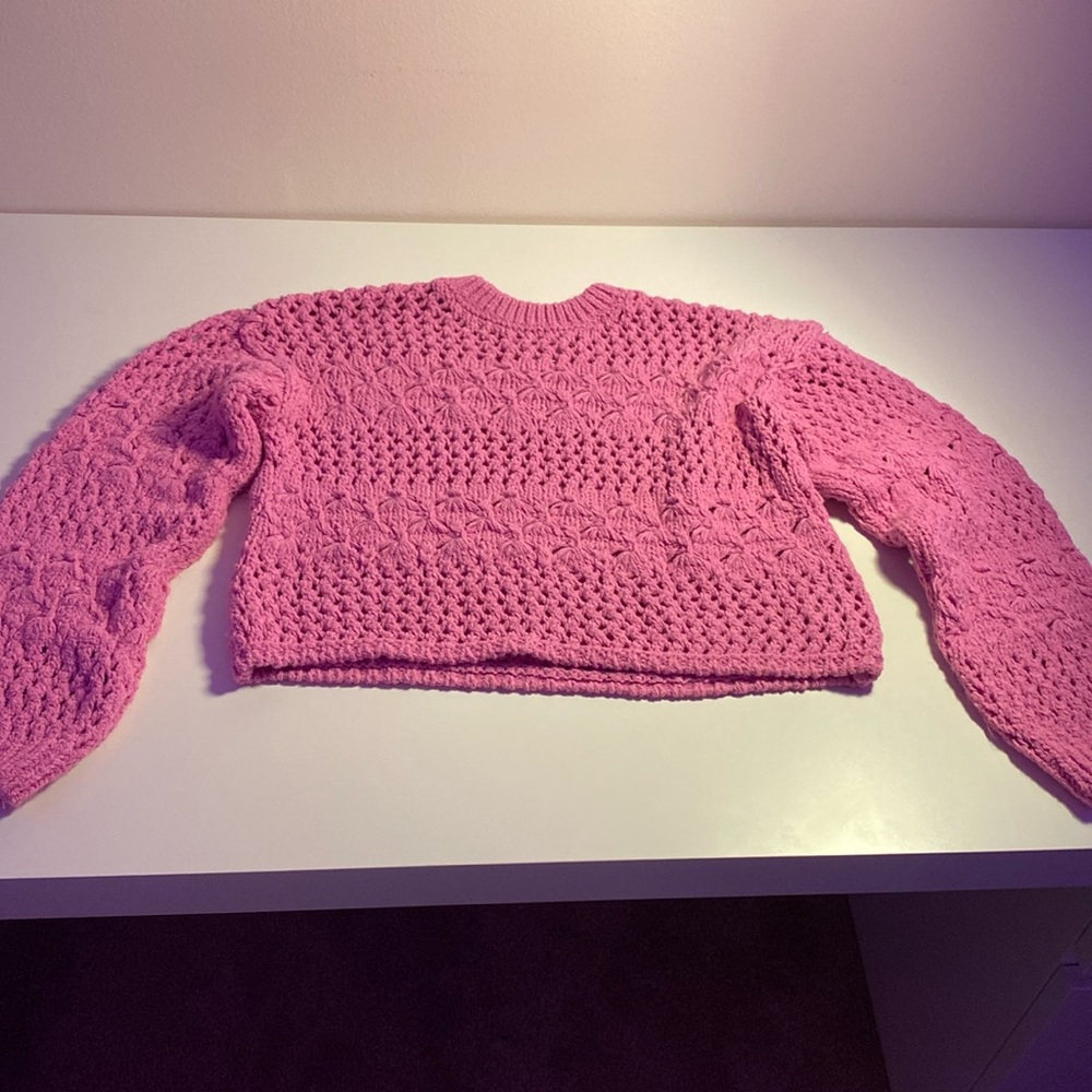 Pink kids ZARA sweater size 11-12